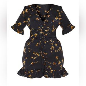 Floral Corset Dress Sz 14